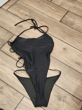 Edikted Black Swim Top
